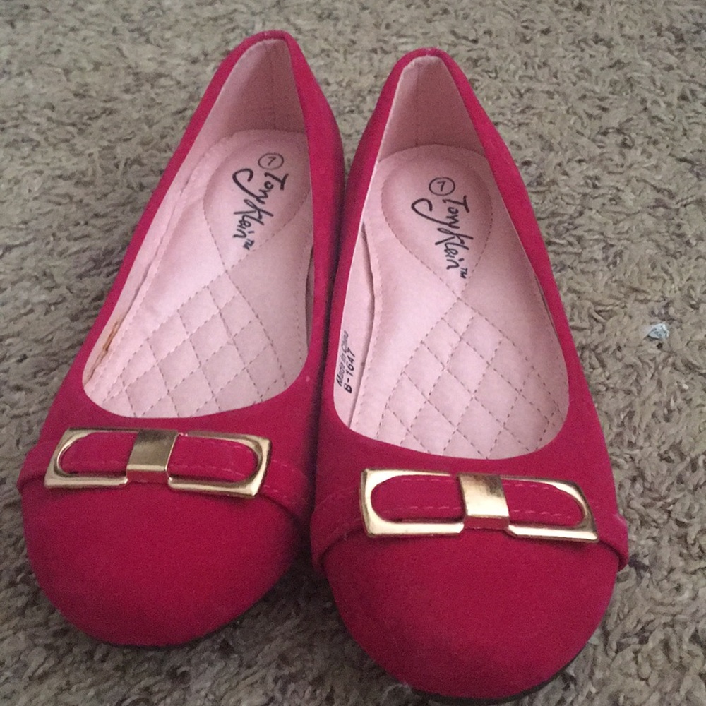 Never Worn Pink Flats